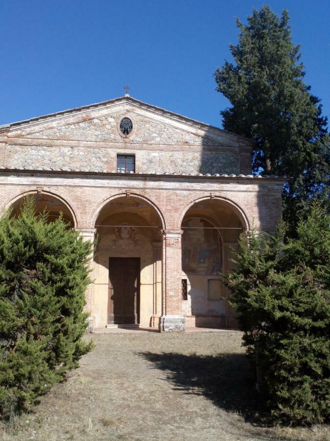 Il Fienile Nella Roccia Pensionat Casole dʼElsa Exteriör bild