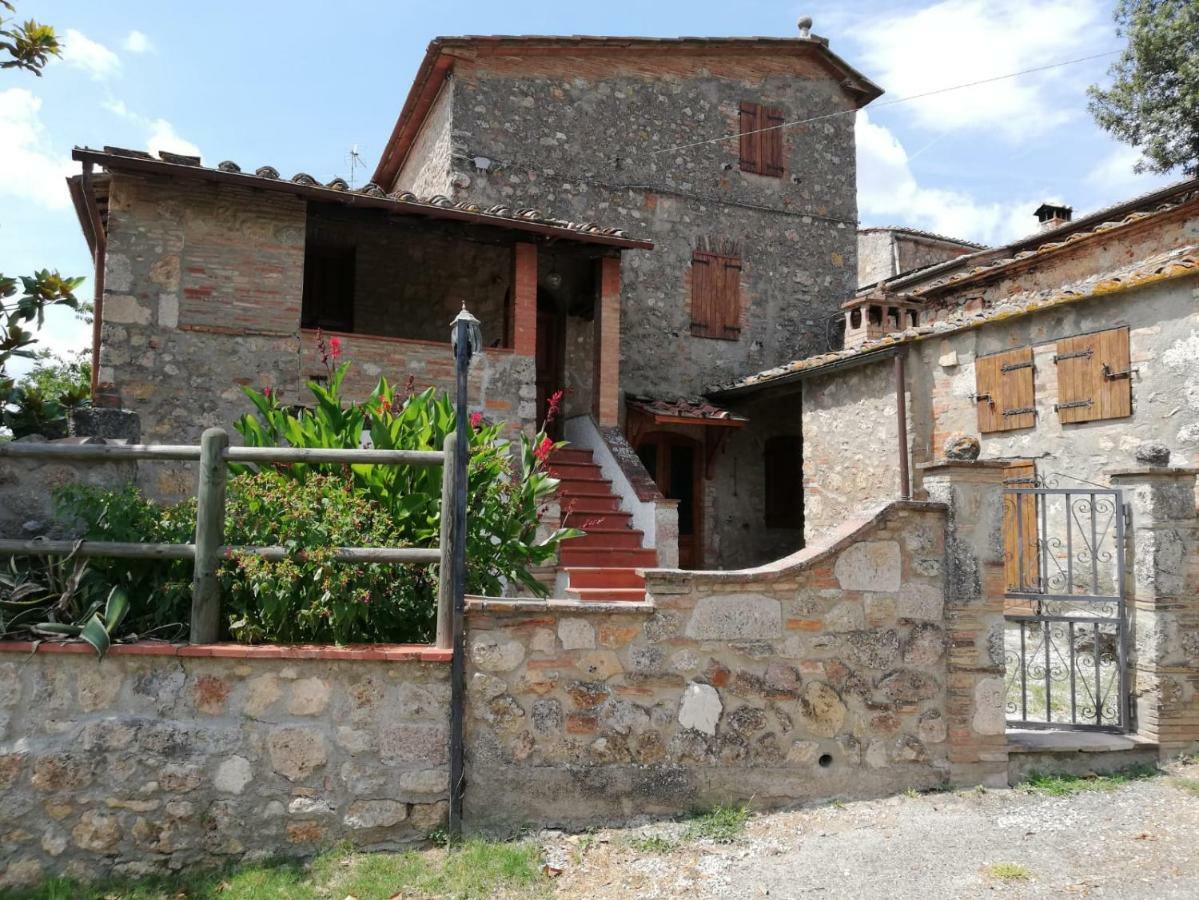 Il Fienile Nella Roccia Pensionat Casole dʼElsa Exteriör bild